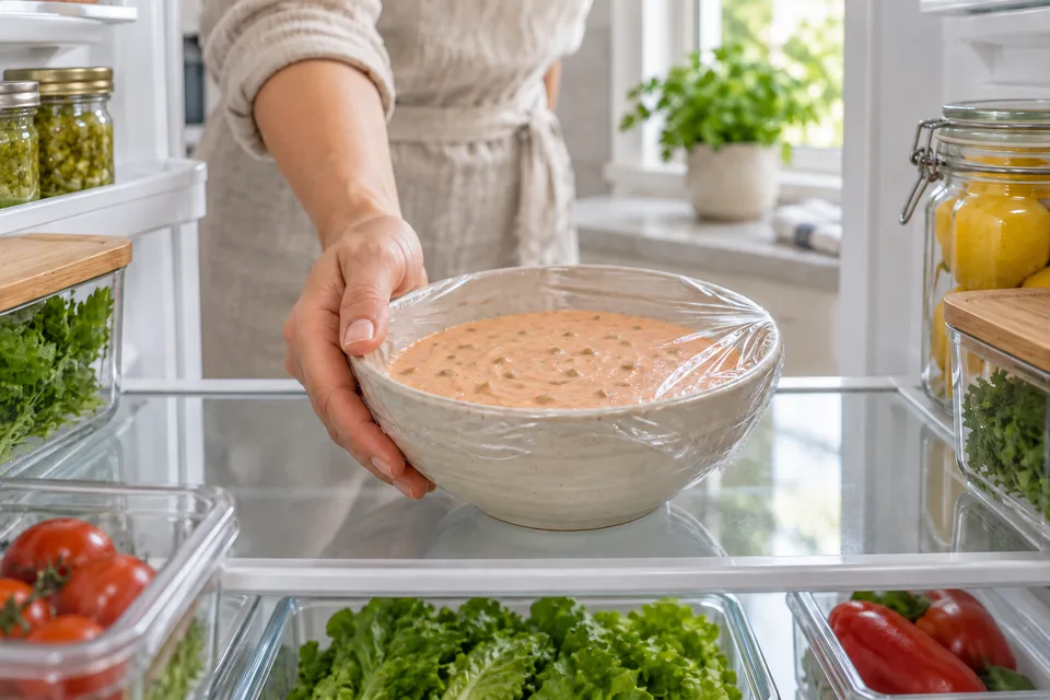in and out sauce — step 4: Cover and refrigerate for at least 15 minutes before serving to allow flavors to meld.
