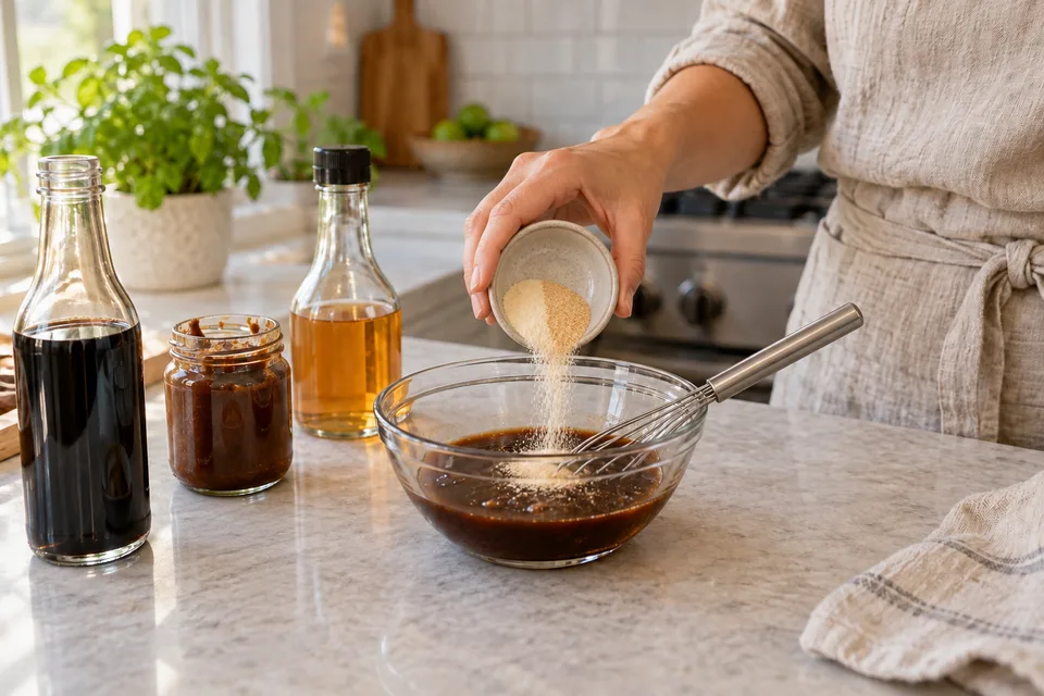 worcestershire sauce substitute — step 2: Add garlic powder and onion powder.
