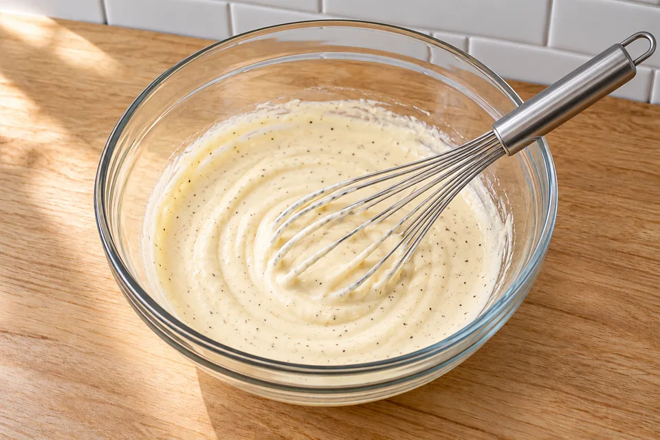 alabama white sauce — step 3: Whisk all ingredients together until fully smooth and uniform in color.