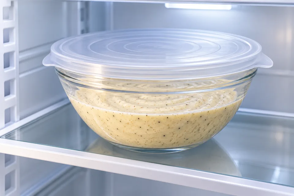 alabama white sauce — step 5: Cover and refrigerate for at least 1 hour before serving to allow flavors to develop.