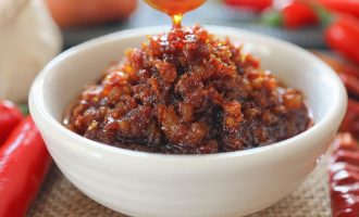 How to Make Malaysian sambal udang sauce