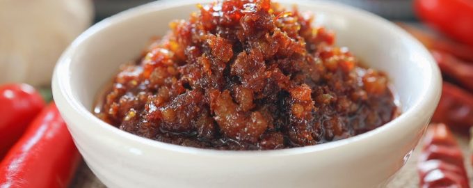 How to Make Malaysian sambal udang sauce