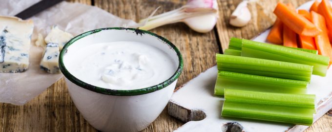 How to Make Buffalo blue cheese dressing sauce - 1 8